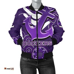 Fremantle Bomber Jacket For Women Dockers Indigenous