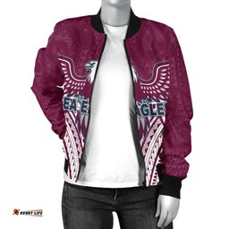 Warringah Women's Bomber Jacket Sea Eagles Multicultural