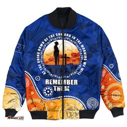 Custom Australia Anzac Camouflage Vitality Bomber Jacket