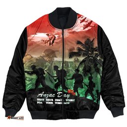 They Gave Their Today For Your Tomorrow Bomber Jacket