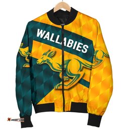 Wallabies Men Bomber Jacket Sporty Style