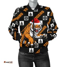 Wests Christmas Women's Bomber Jacket Tigers Fancy