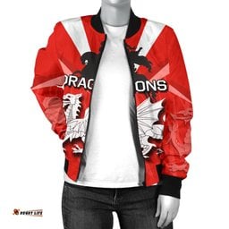 St. George Illawarra Dragons Women Bomber Jacket