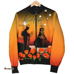Anzac Men's Bomber Jacket - Australian Navy Anzac