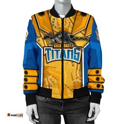 Custom Titans Hoodie Gold Coast Aboriginal Armor Version