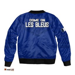 France Rugby 7s Come On Les Bleus Bomber Jacket