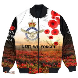 Anzac Day Australian Air Force Bomber Jacket