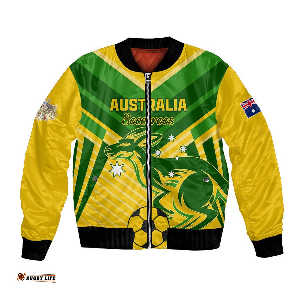 Australia Soccer Bomber Jacket Go Socceroos