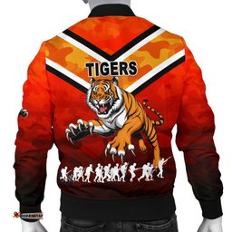 Wests Men's Bomber Jacket Tigers Anzac Vibes