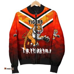 Wests Men's Bomber Jacket Tigers Anzac Vibes