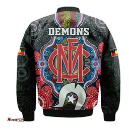 Demons Football NAIDOC Week Bomber Jacket Indigenous