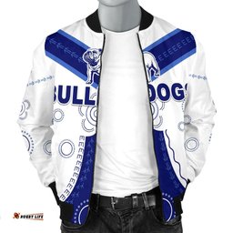 Canterbury-Bankstown Bulldogs Men's Bomber Jacket Simple Indigenous