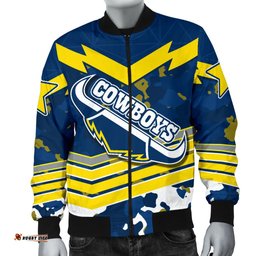 Camouflage Cowboys Anzac Men Bomber Jacket North Queensland