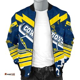 Camouflage Cowboys Anzac Men Bomber Jacket North Queensland