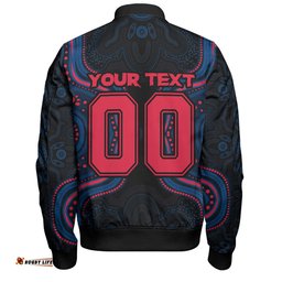 Amazing Aussie Adelaide Crows Spirit Warriors Of The Game Bomber Jacket