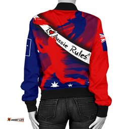Women's Bomber Jacket - Australian Rules Football