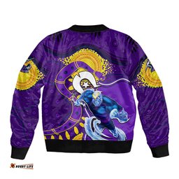 Storm Mascot NRL Bomber Jacket NAIDOC