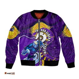 Storm Mascot NRL Bomber Jacket NAIDOC