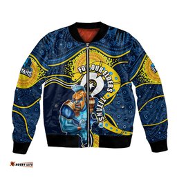 Titans Mascot NRL Bomber Jacket NAIDOC