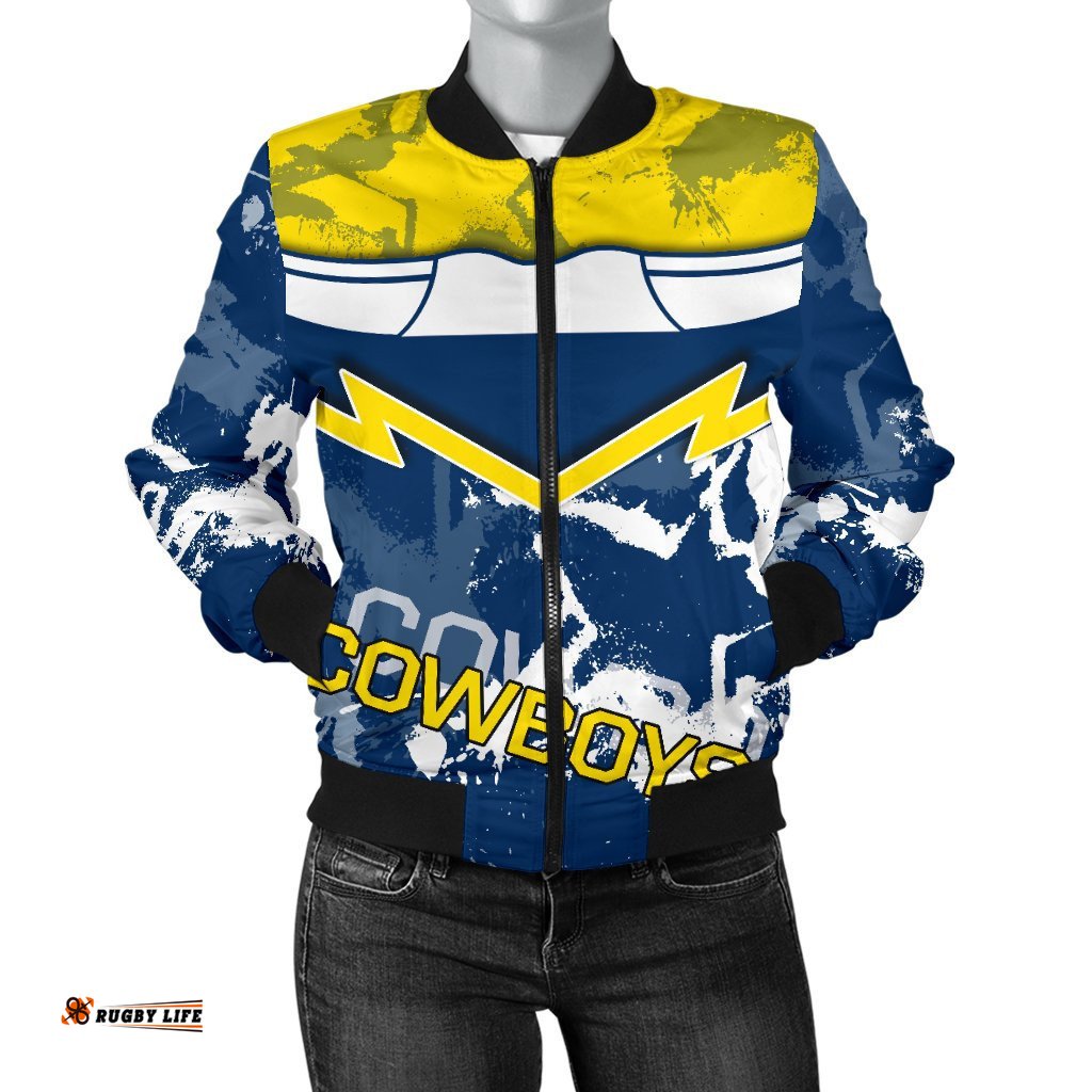 North Queensland Cowboys Bomber Jacket for Women
