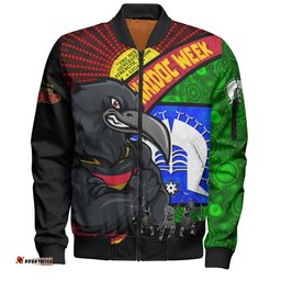 Amazing Aussie Adelaide Crows NAIDOC Week Pride Edition Bomber Jacket