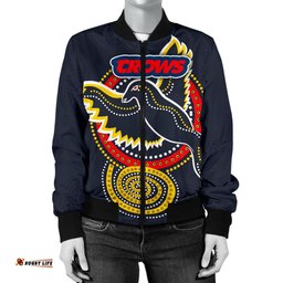 Adelaide Bomber Jacket For Women Crows Indigenous