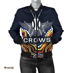 Adelaide Women Bomber Jacket Special Crows