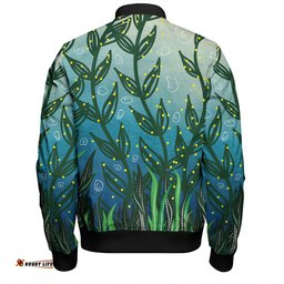 Amazing Aussie Australia Aboriginal Nature Concept Aboriginal Style Bomber Jacket