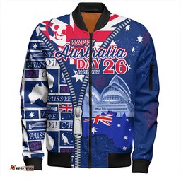 Amazing Aussie Australia Australia Day Spirit ��� 26th January Special Bomber Jacket