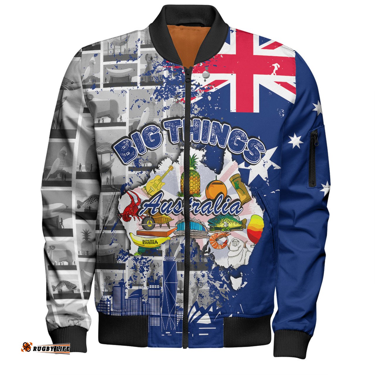Amazing Aussie Australia Australia Big Things Bomber Jacket