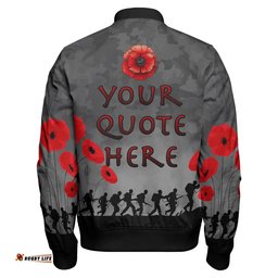 Amazing Aussie Australia Anzac Custom Anzac Fathers Soldiers Heroes Bomber Jacket