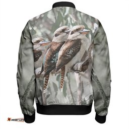 Amazing Aussie Australia Kookaburra Kookaburra Artwork Bomber Jacket