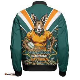 Amazing Aussie Australia Wallabies Squad A True Champion Will Fight Through Anything Bomber Jacket