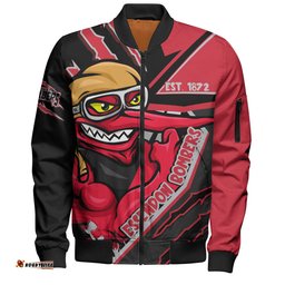 Amazing Aussie Essendon Battlefield Glory Gear Bomber Jacket