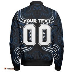 Amazing Aussie Geelong Cats Spirit Warriors Of The Game Bomber Jacket