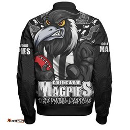 Amazing Aussie Collingwood Final Clash Battle Edition Bomber Jacket