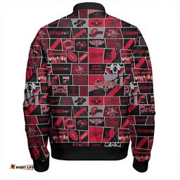 Amazing Aussie Essendon Legacy Of The Pride Comic Style Bomber Jacket