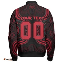 Amazing Aussie Essendon Spirit Warriors Of The Game Bomber Jacket
