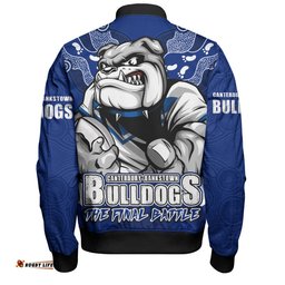 Amazing Aussie Canterbury Bankstown Bulldogs Final Clash Battle Edition Bomber Jacket