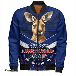 Amazing Aussie Australia Kangaroo Pride Australia Day Bomber Jacket