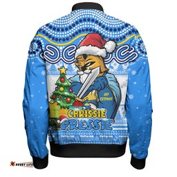 Amazing Aussie Gold Coast Titans Aussie Ugly Christmas For Die Hard Fan Supporters Bomber Jacket
