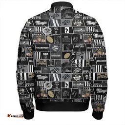 Amazing Aussie Collingwood Legacy Of The Pride Comic Style Bomber Jacket