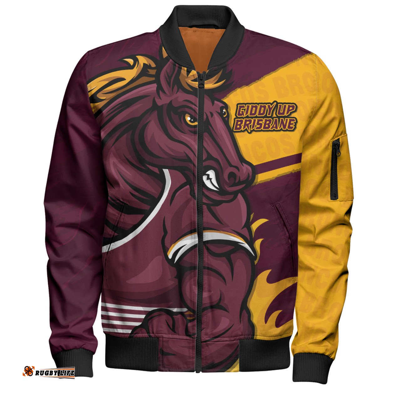 Amazing Aussie Brisbane Broncos Defend The Pride Bomber Jacket