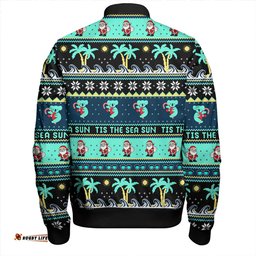 Amazing Aussie Australia Sunny Christmas By The Sea Bomber Jacket