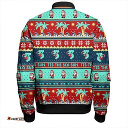 Amazing Aussie Australia Sunny Christmas By The Sea Bomber Jacket