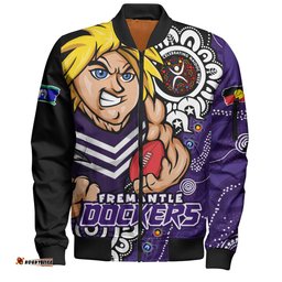 Amazing Aussie Fremantle Power Through Generations NAIDOC Edition Bomber Jacket