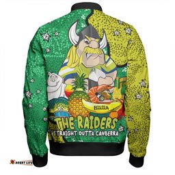 Amazing Aussie Canberra Raiders Custom Australian Big Things Bomber Jacket