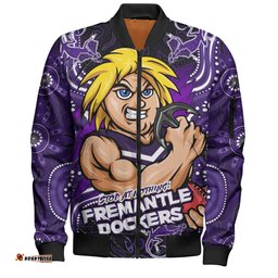 Amazing Aussie Fremantle Spirit Warriors Of The Game Bomber Jacket