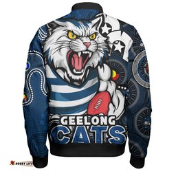 Amazing Aussie Geelong Cats NAIDOC Spirit Of Country Bomber Jacket