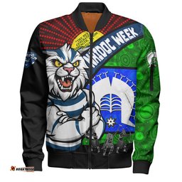 Amazing Aussie Geelong Cats NAIDOC Week Pride Edition Bomber Jacket